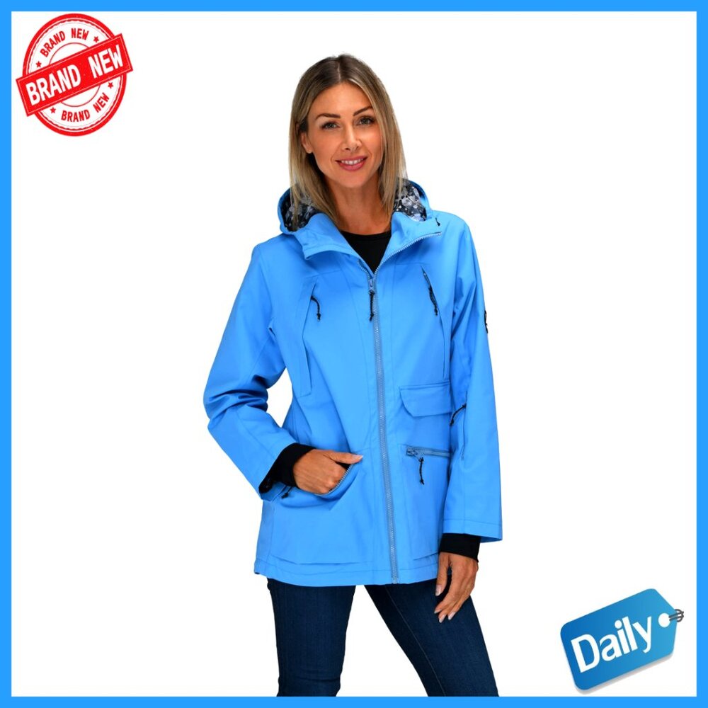 Lightweight Waterproof Shell Jacket Active Perfor… - image 1